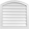 Ekena Millwork Arch Top Surface Mount PVC Gable Vent: Functional, w/ 2"W x 2"P Brickmould Sill Frame, 26"W x 26"H GVPAR26X2603SF - alternate 1